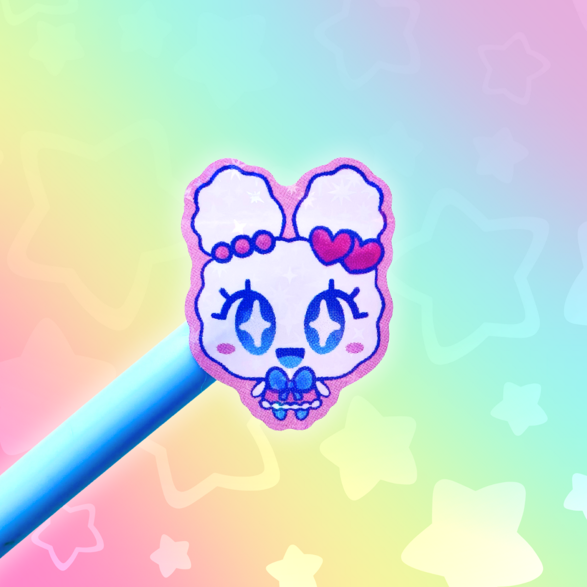 Tamagotchi 6"x4"Vinyl  Holographic Sticker Sheet