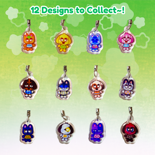 Animal Crossing 1" Acrylic Phone Charm Blind Bags