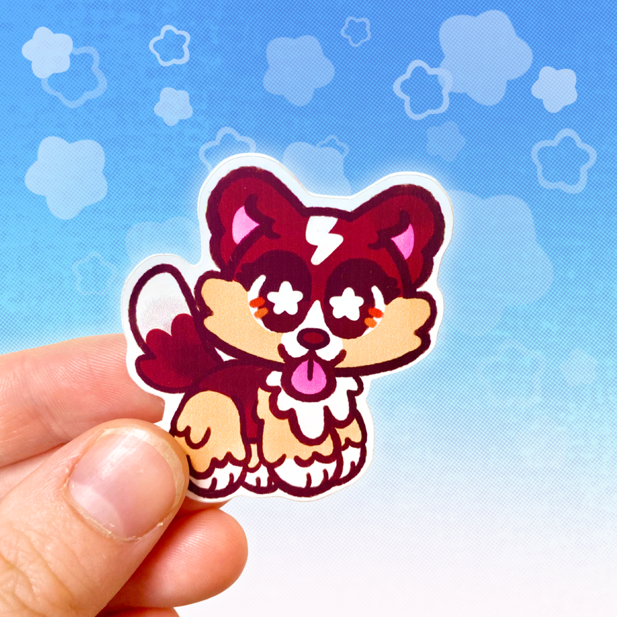 LPS Sheltie 2" Glossy Vinyl Sticker