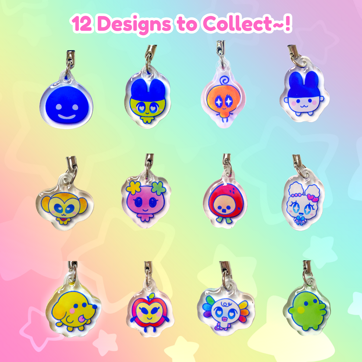Tamagotchi 1" Acrylic Phone Charm Blind Bags