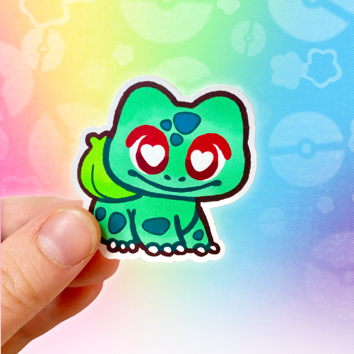 PKMN Bulbasaur 2" Glossy Vinyl Sticker