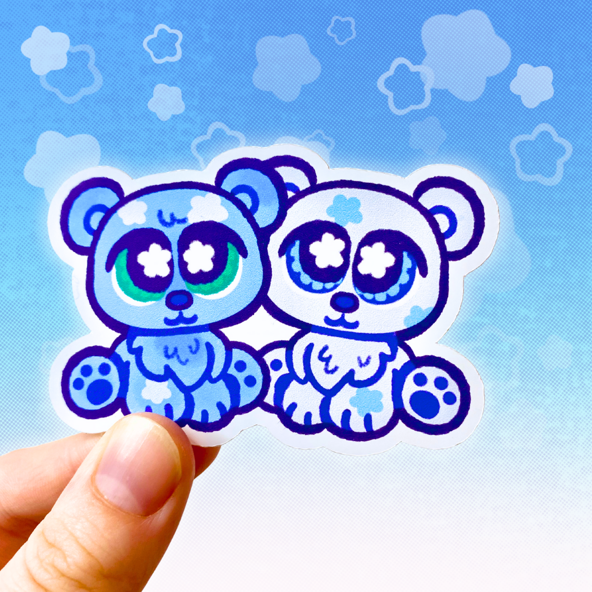 LPS Polar Bear Duo 3" Vinyl Sticker