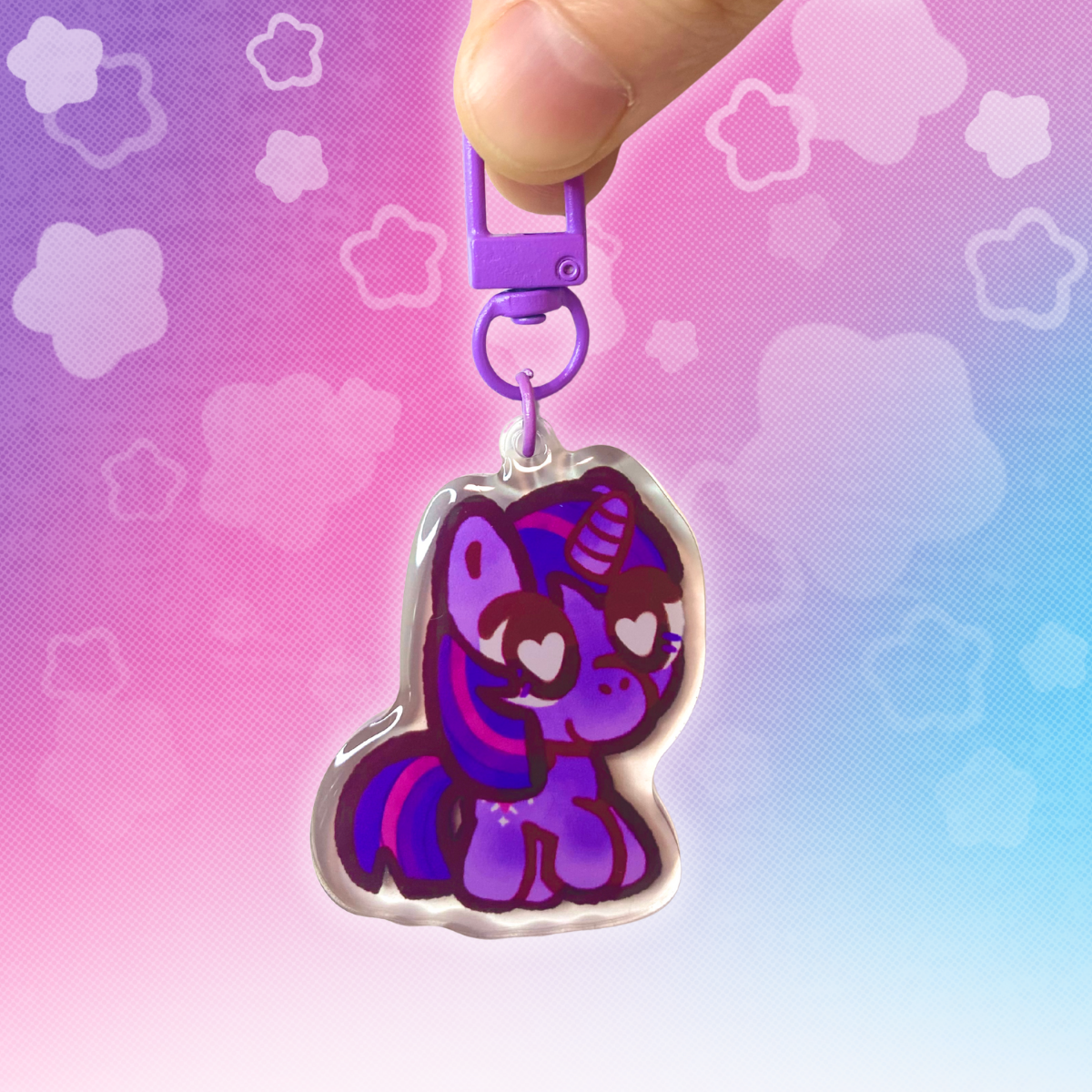 MLP Twilight 2" Acrylic Keychain