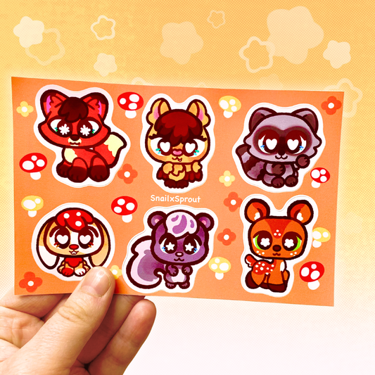 LPS Fall 6"x4"Vinyl Sticker Sheet