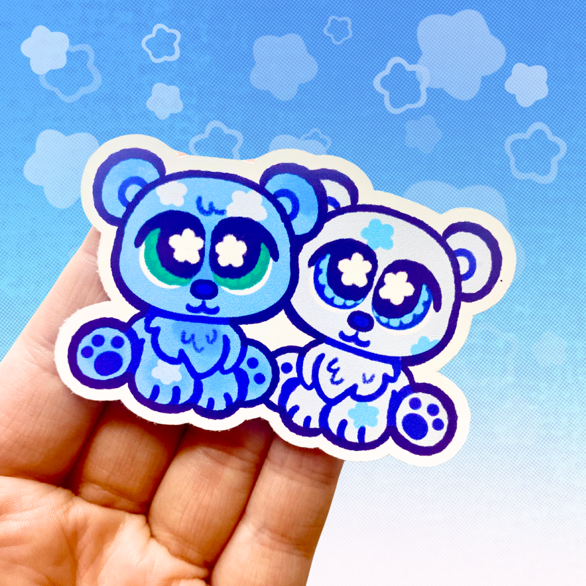 LPS Polar Bear Duo 3" Vinyl Sticker