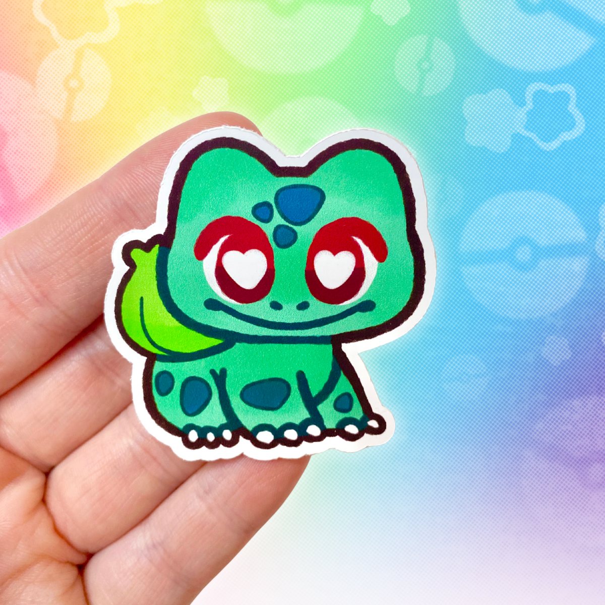 PKMN Bulbasaur 2" Glossy Vinyl Sticker