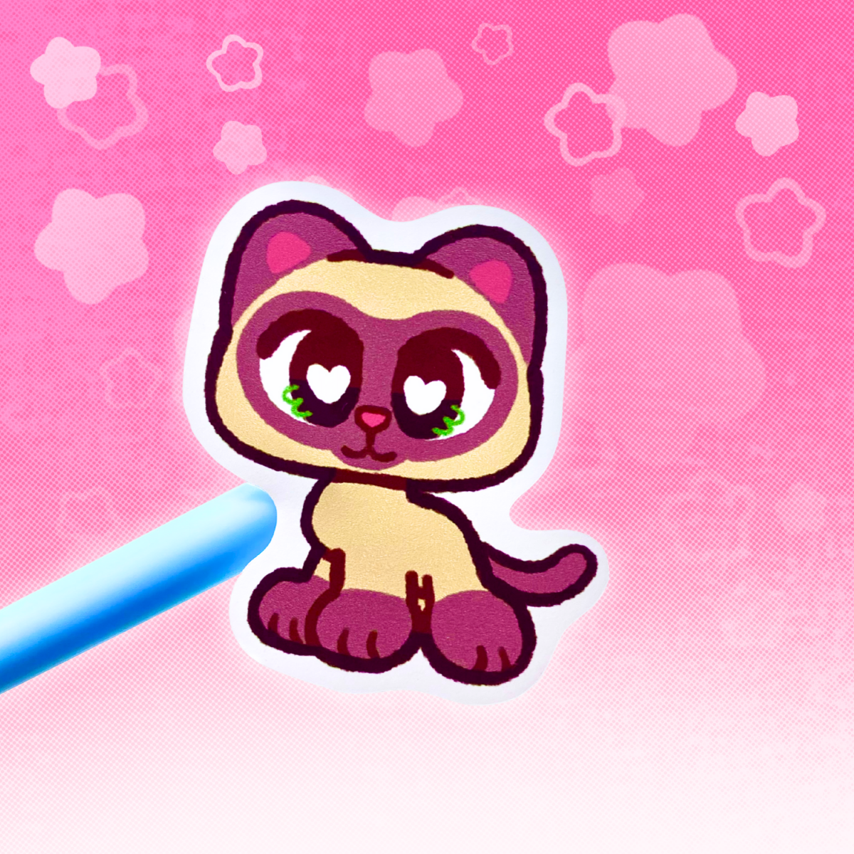 LPS Cats 6"x4"Vinyl Sticker Sheet