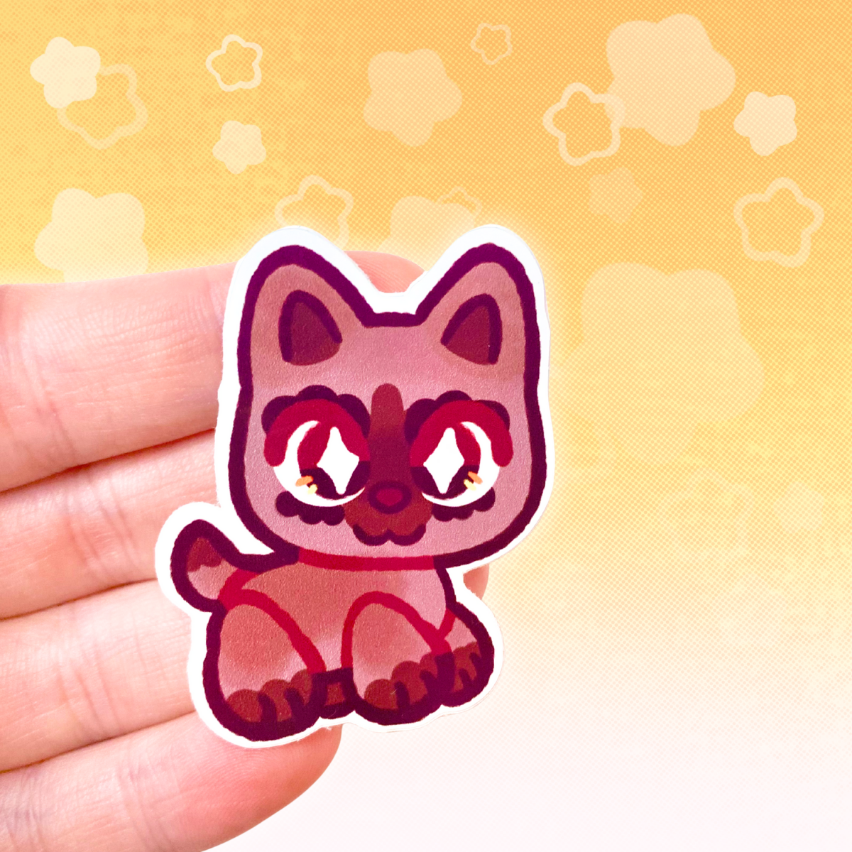 LPS Grey Shepherd 2" Glossy Vinyl Sticker