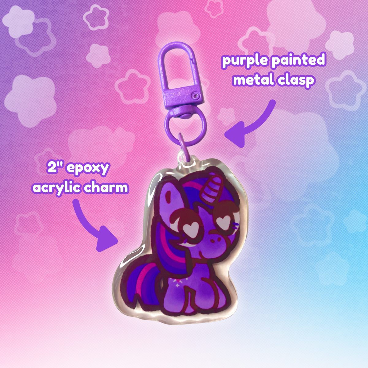 MLP Twilight 2" Acrylic Keychain