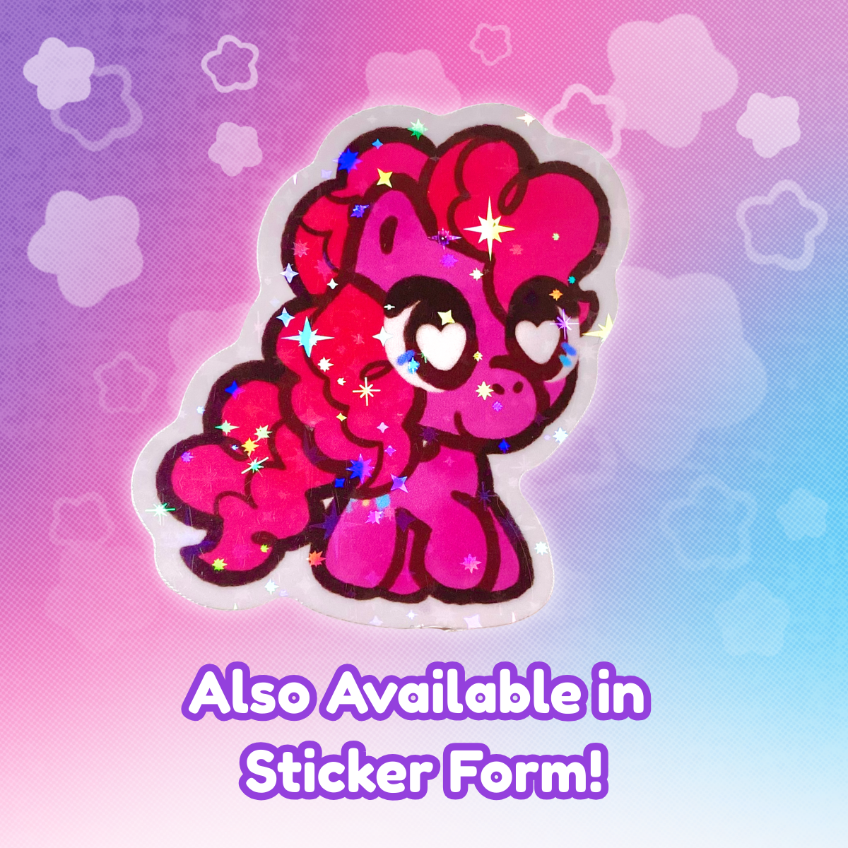 MLP Pinkie Pie 2" Acrylic Keychain