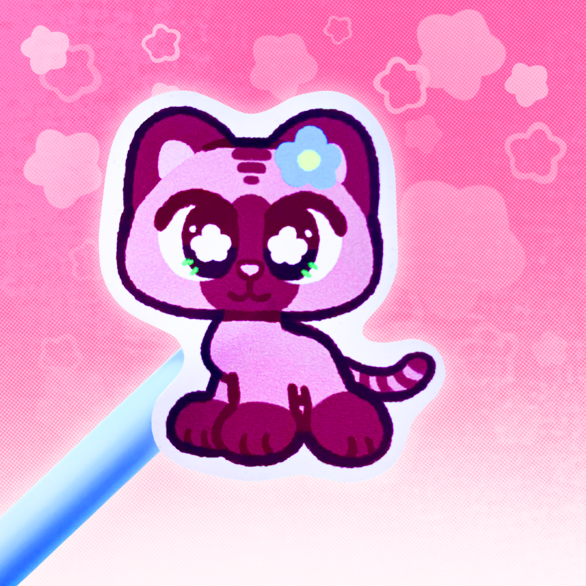 LPS Cats 6"x4"Vinyl Sticker Sheet