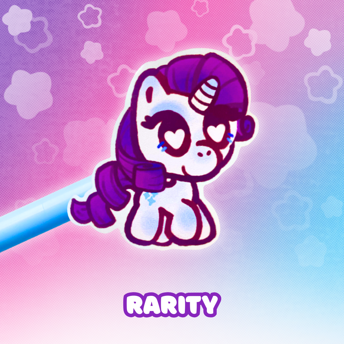 My Little Pony G4 6"x4"Vinyl Sticker Sheet