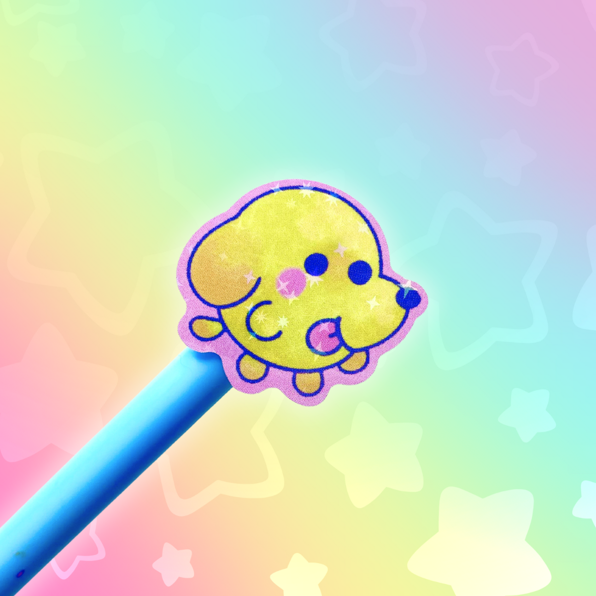 Tamagotchi 6"x4"Vinyl  Holographic Sticker Sheet