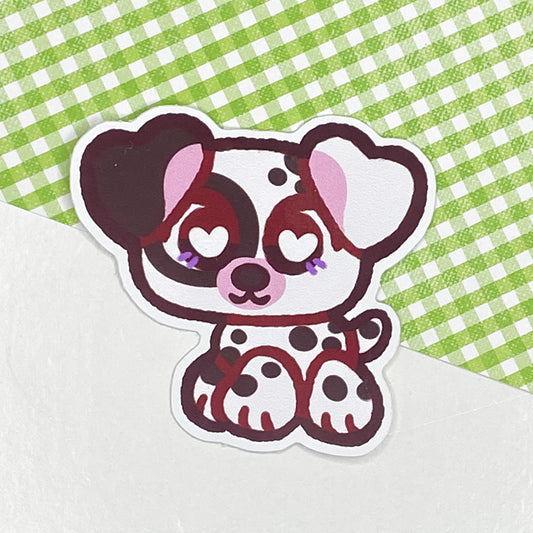 Littlest Dalmatian 2" Glossy Sticker