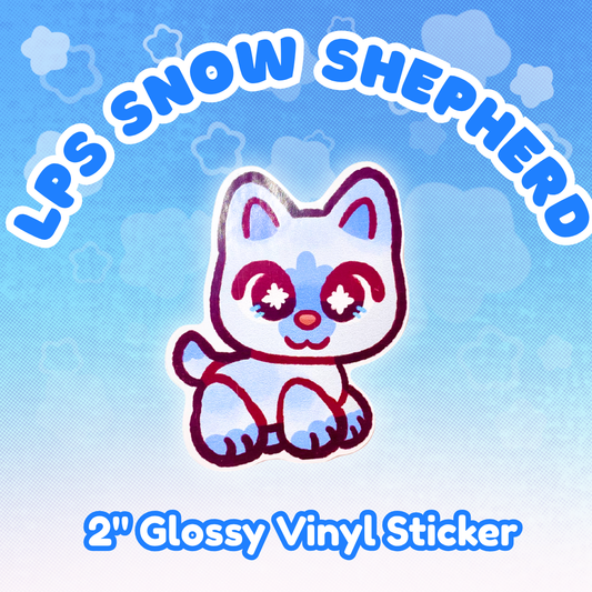 LPS Snow Shepherd 2" Glossy Vinyl Sticker