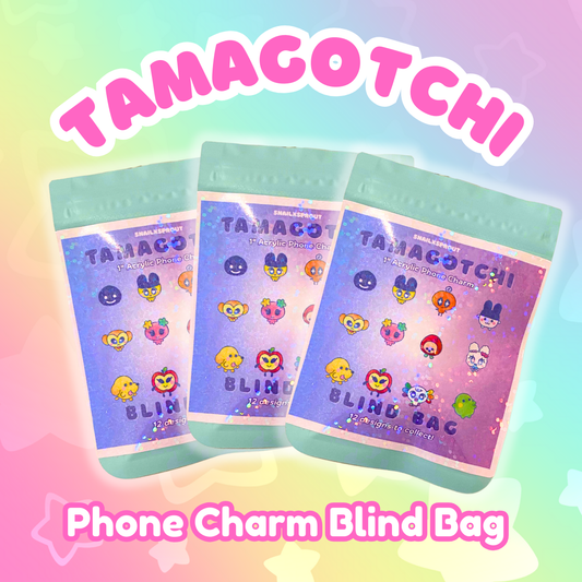 Tamagotchi 1" Acrylic Phone Charm Blind Bags