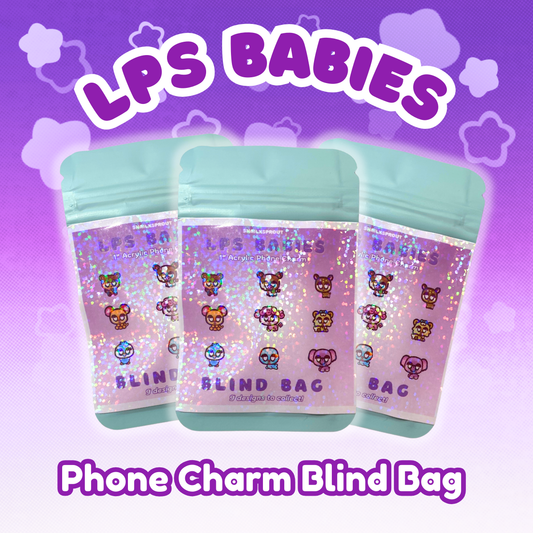 LPS Babies 1" Acrylic Phone Charm Blind Bags