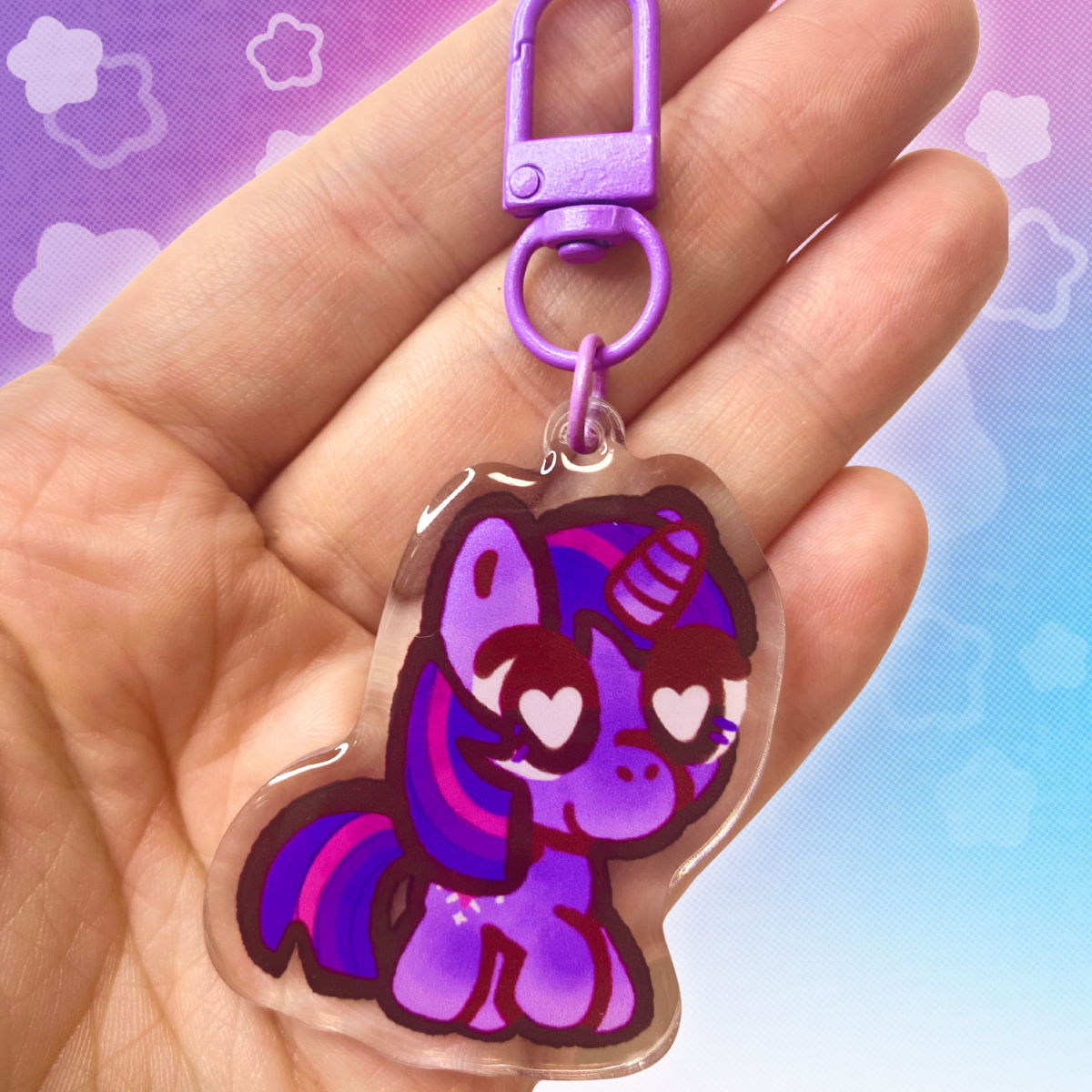 MLP Twilight 2" Acrylic Keychain