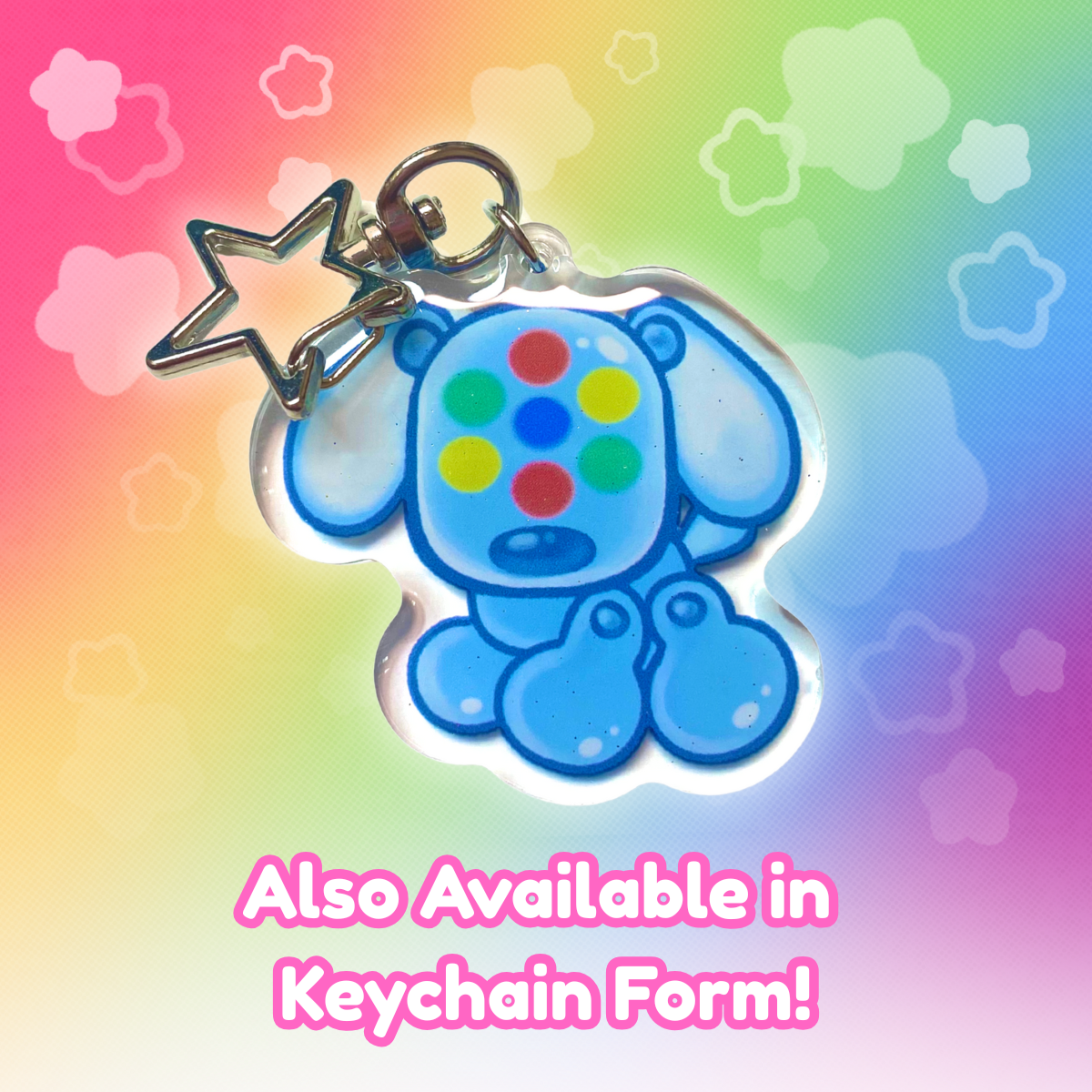 Idog 2.5" Glitter Holographic Sticker