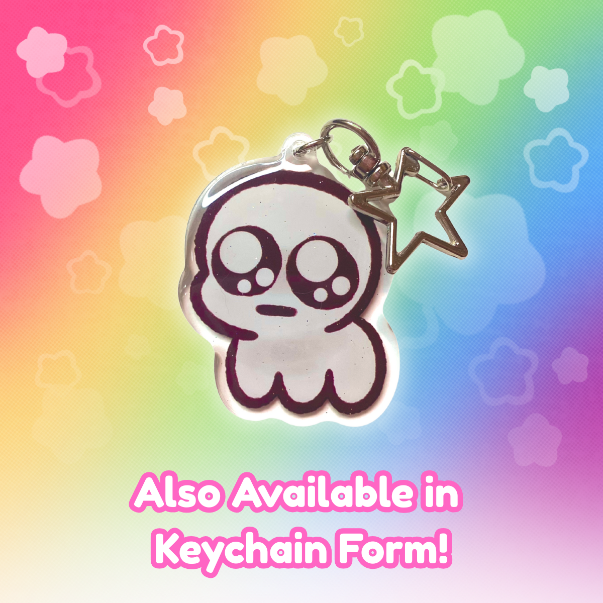 TBH Autism Creature 2.5" Rainbow Holographic Sticker