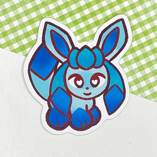 Glaceon 2" Glossy Sticker