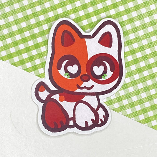 Littlest Spotted Shepard 2" Glossy Sticker