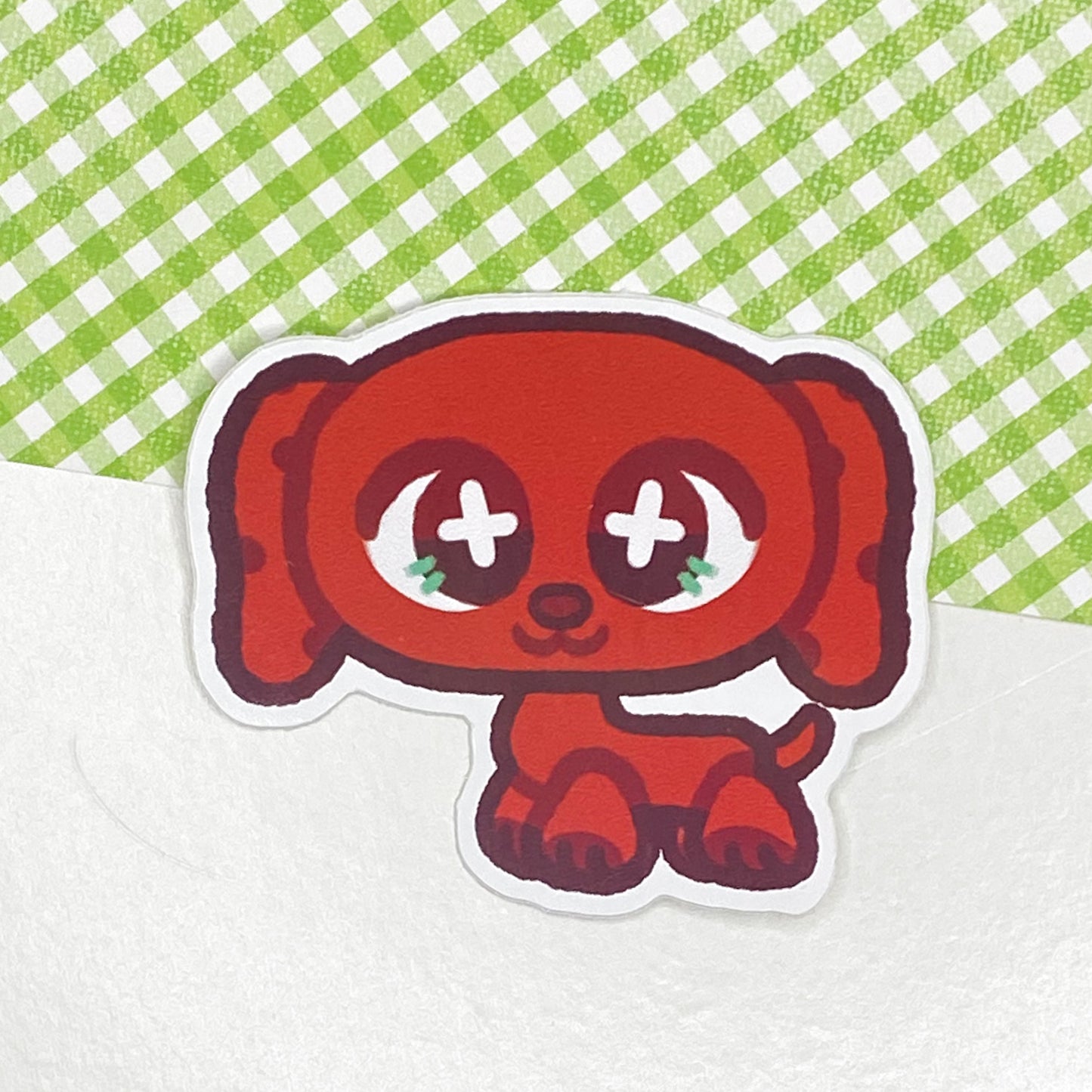 Littlest Dachshund 2" Glossy Sticker