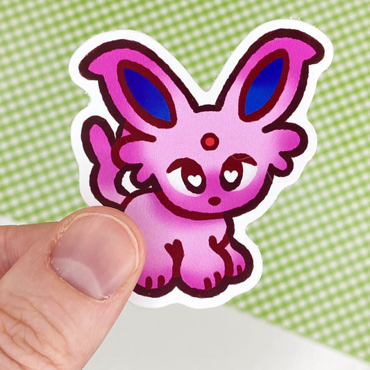 Espeon 2" Glossy Sticker